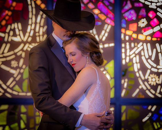 Bride and groom, Russ-1047