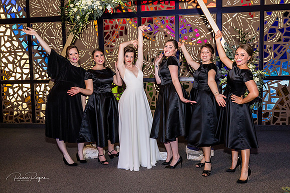 Bride and Bridal Party_5416